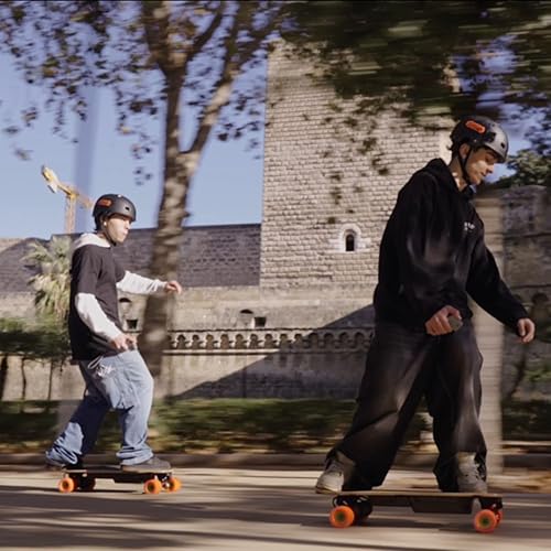 MEEPO Mini Series Electric Skateboard with Remote, Up to 26-32 MPH Top Speed, 11-24Miles Range,330 Pounds Max Load, 30-34 Inches Maple Cruiser for Adults and Teens, Mini5 MINI3 Max Edge Flow
