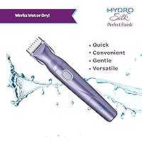 Vista 8 de Schick Hydro Silk Perfect Finish Trimmer, 8-in-1 Grooming Kit for Women