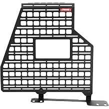 BuiltRight Industries Large Passenger Side MOLLE Compatible Cargo Panel System Compatible with 2021+ Ford Bronco 2-Door Interior Storage Organizer