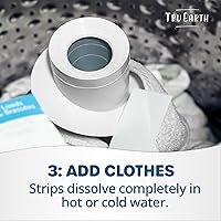 Vista 5 de Tru Earth Platinum – Hojas de detergente para ropa resistentes – hasta 64 cargas (32 unidades), sin fragancia, fórmula de tiras ultraconcentradas