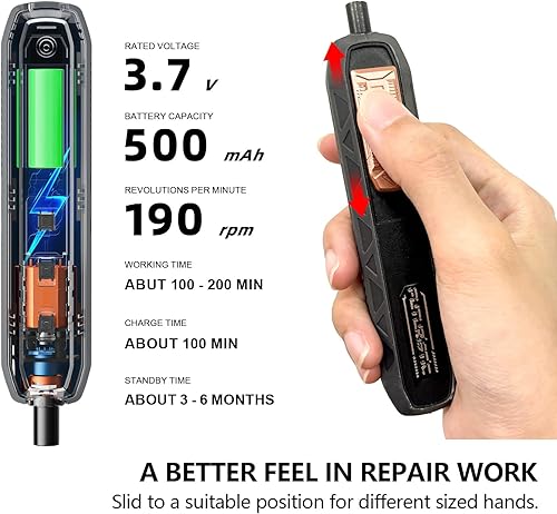 Miniatura 9 de JAKEMY Juego de destornilladores de precisión 180 en 1, kit de destornilladores de computadora, kit de herramientas de reparación magnética