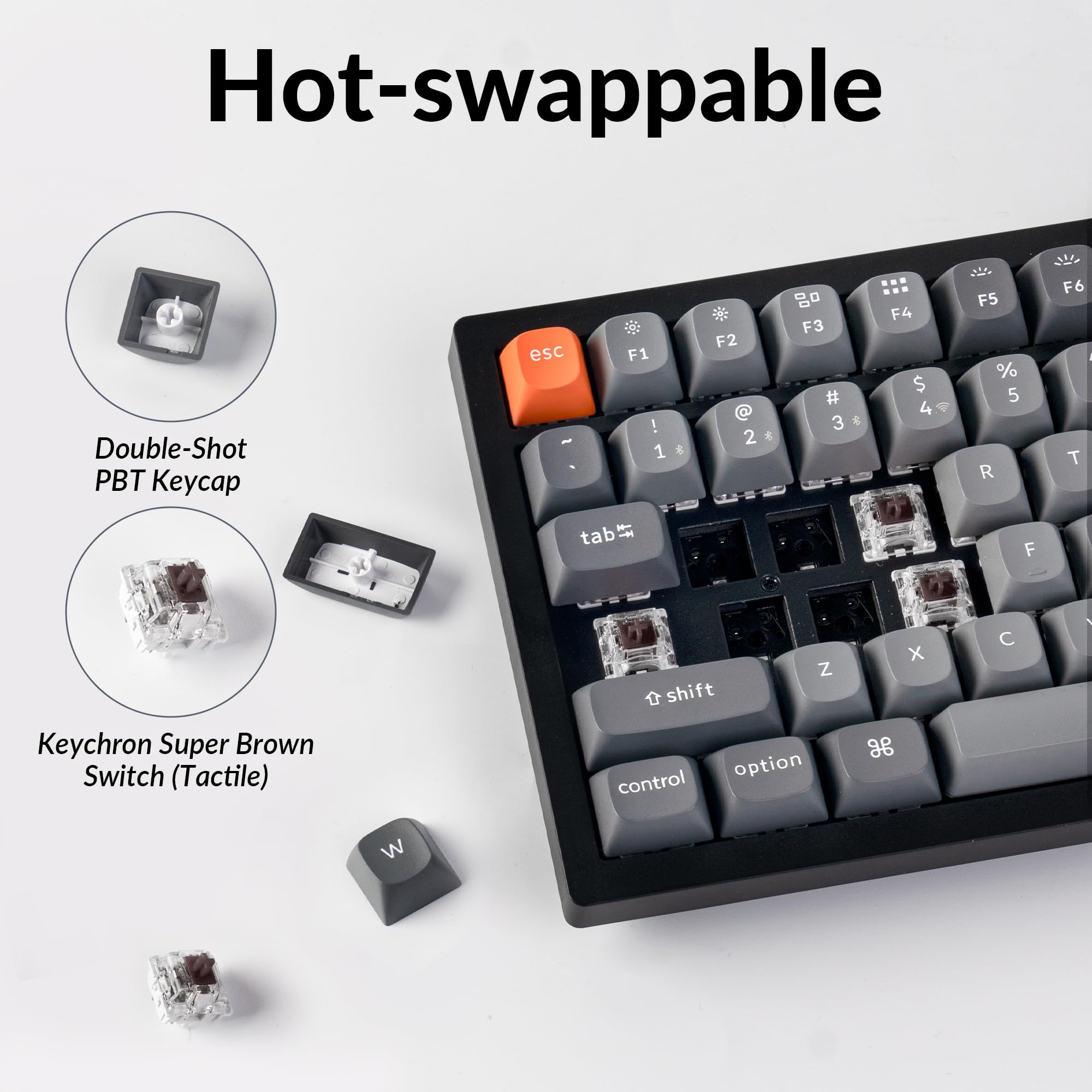 Keychron K4 Max ワイヤレス カスタム・メカニカルキーボード Amazon.com: Keychron K4 Max QMK Wireless Custom Mechanical