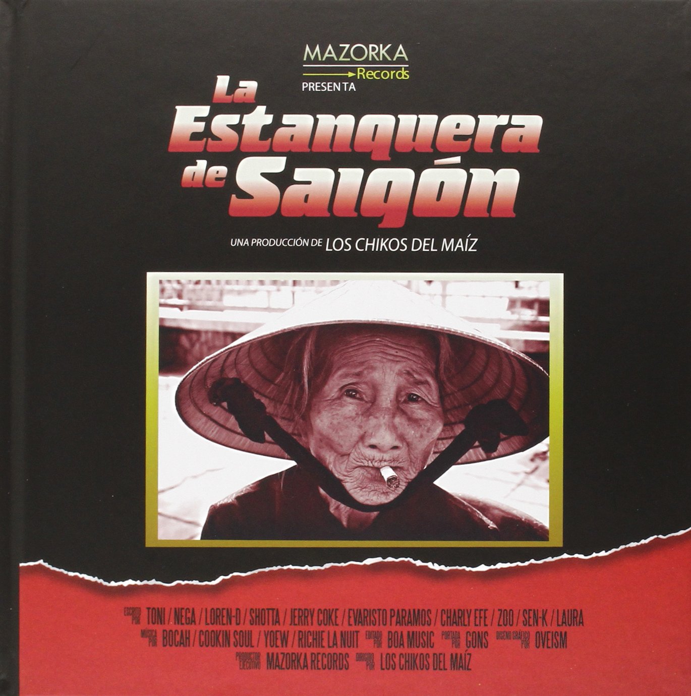 LA ESTANQUERA DE SAIGON - Livre CD Album Vinyle Rap Espagnol Collectior Hardcover
