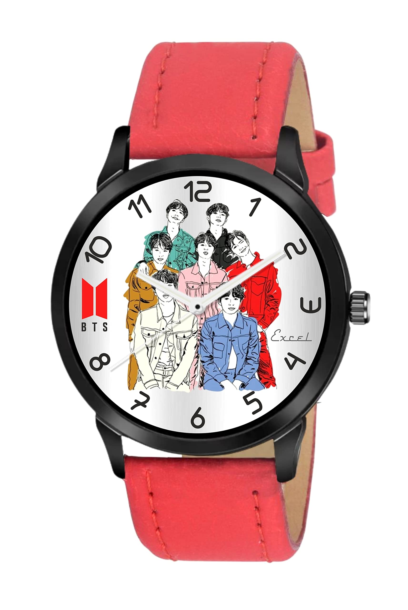 Boys & Girls Analog Watch - BTS-004, Black (B0B1MPMQ7N) Amazon Price History, Amazon Price Tracker