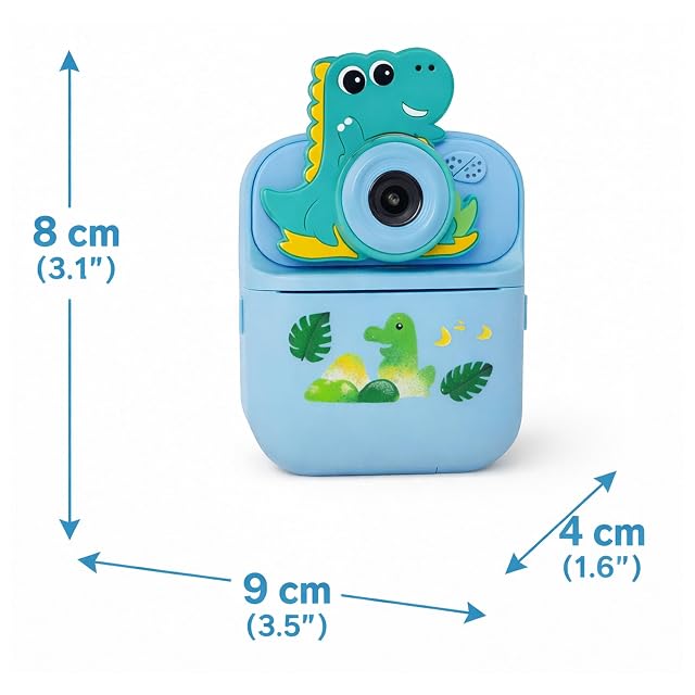 Foto 4 de 6 de Cámara Infantil Instantánea con Impresión Termica, Diversos Modelos, Pantalla LED 2.4 Pulgadas, 6 Modos