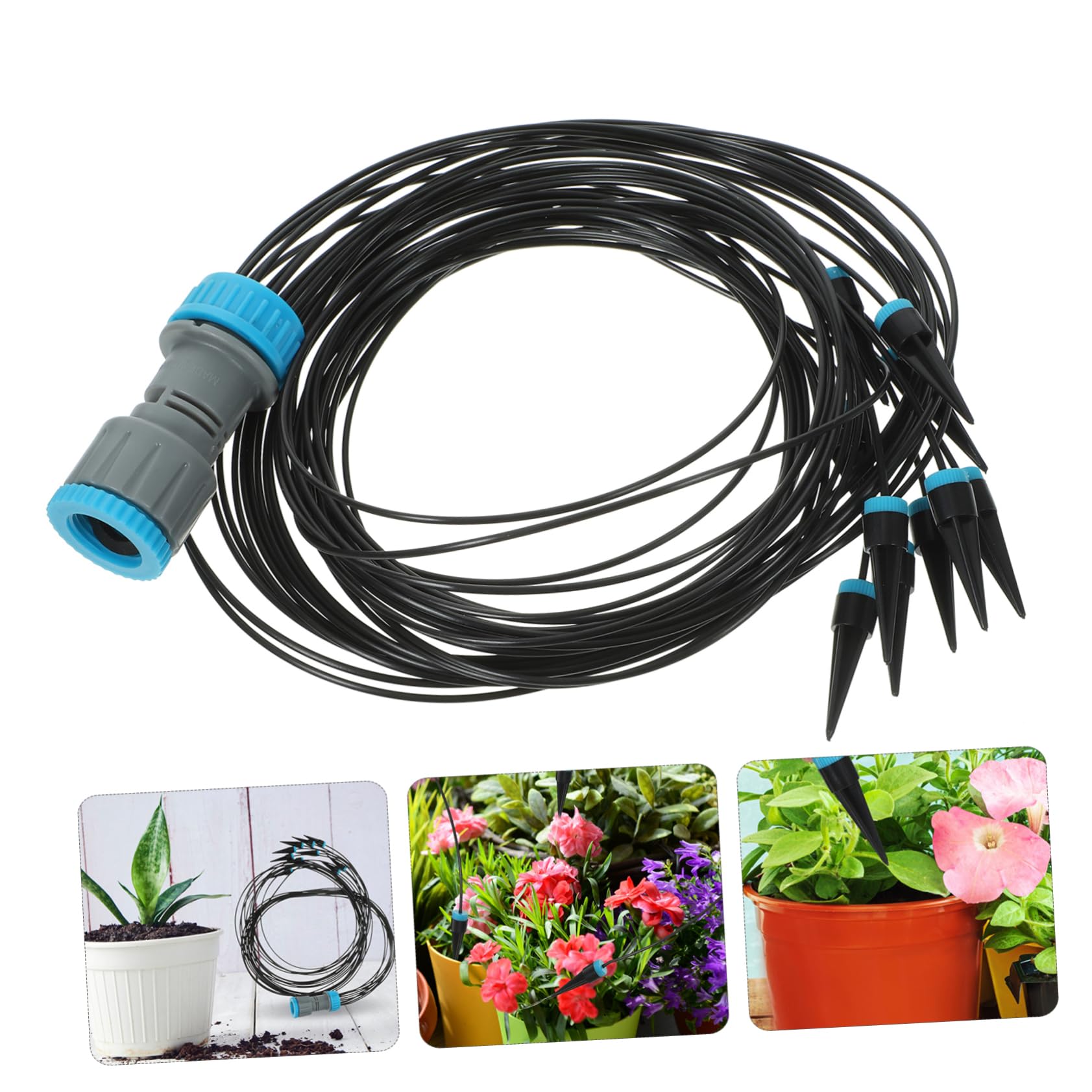 BESTonZON Dispositivo Di Irrigazione Automatico Da Giardino 3 Pezzi Ugello A Goccia Irrigazione Automatica A Punta Per Esterni Per Piante Semplice Irrigatore Irrigatore
