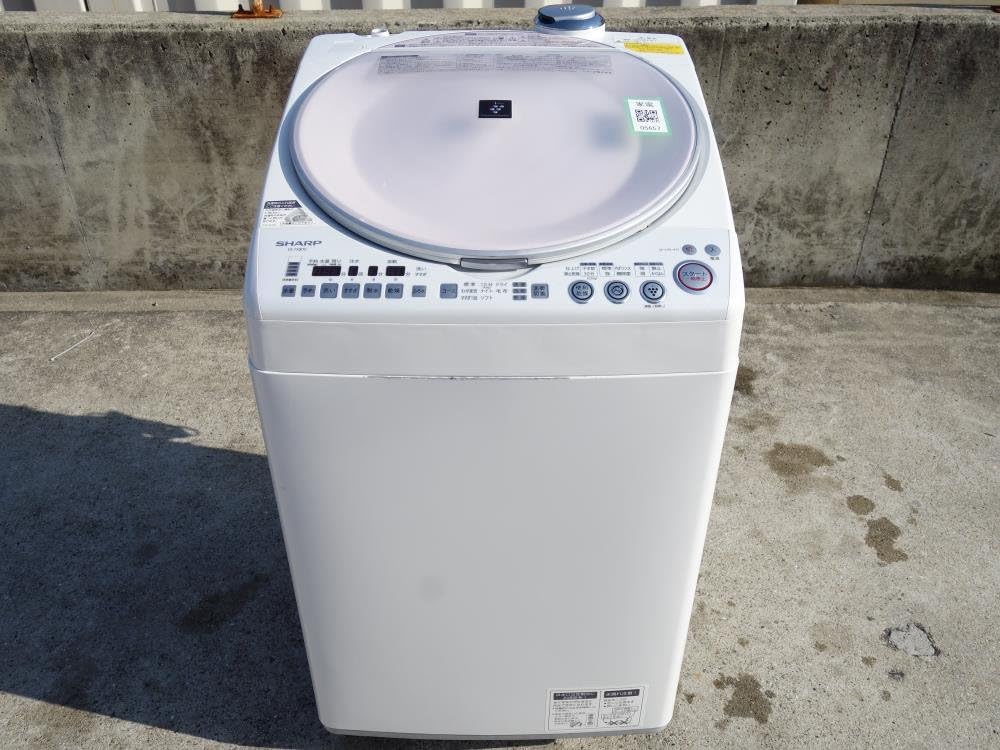 1447番SHARP✨洗濯乾燥機✨ES-TX800‼️