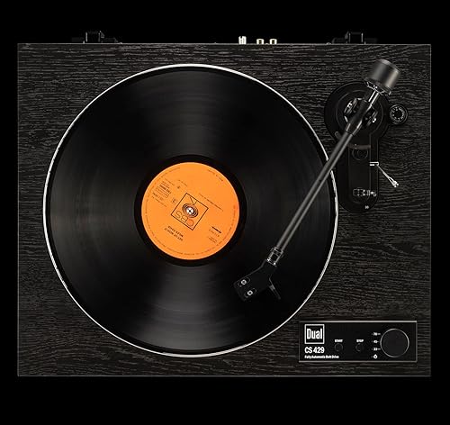 Miniatura 5 de Dual CS 429 - Tocadiscos totalmente automáticos con bandeja de aluminio fundido a presión, color negro