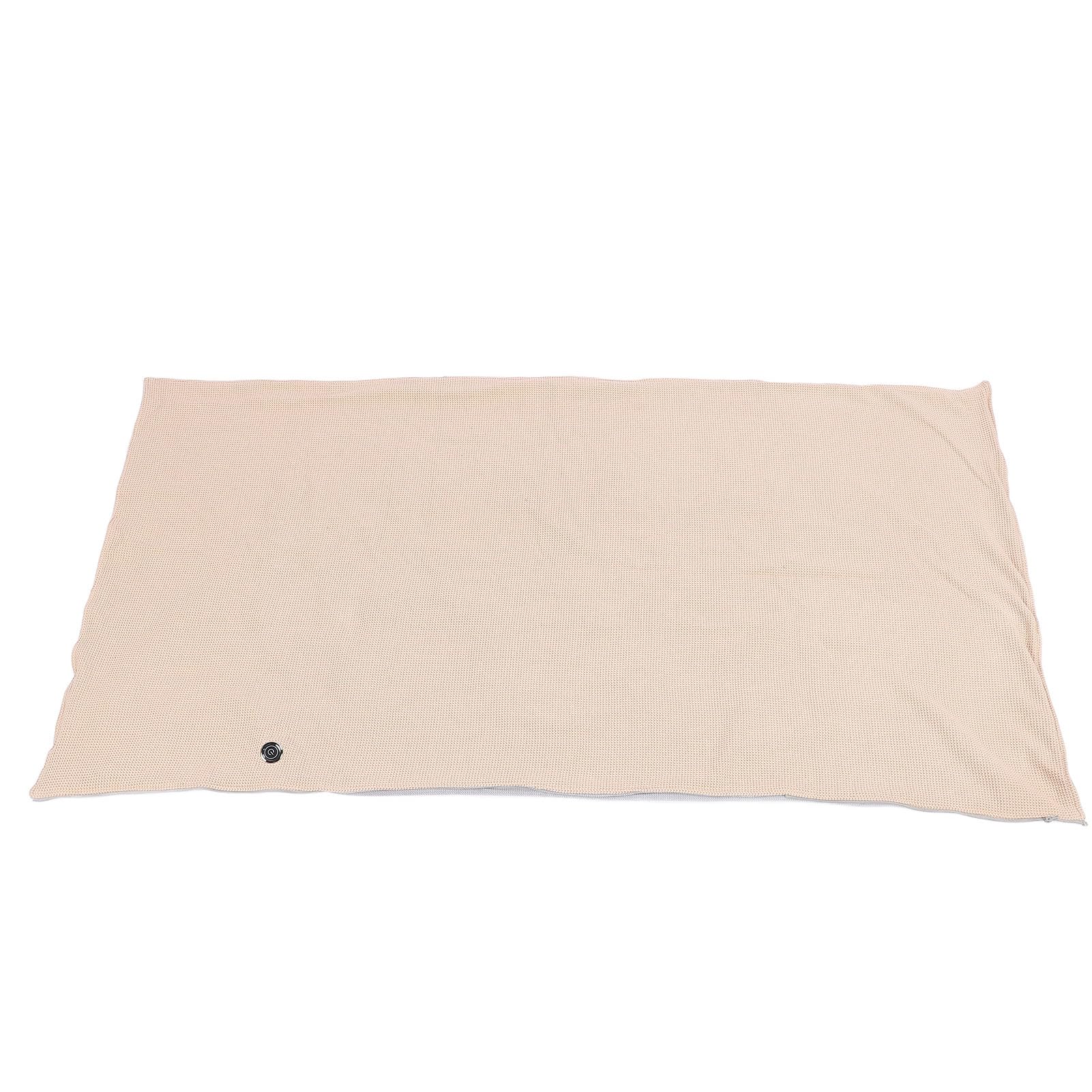 Portable Electric Heated Shawl Blanket, Washable Comfortable Warm Wrap for Home Office Travel with Carbon Fiber Heating (Style 2)