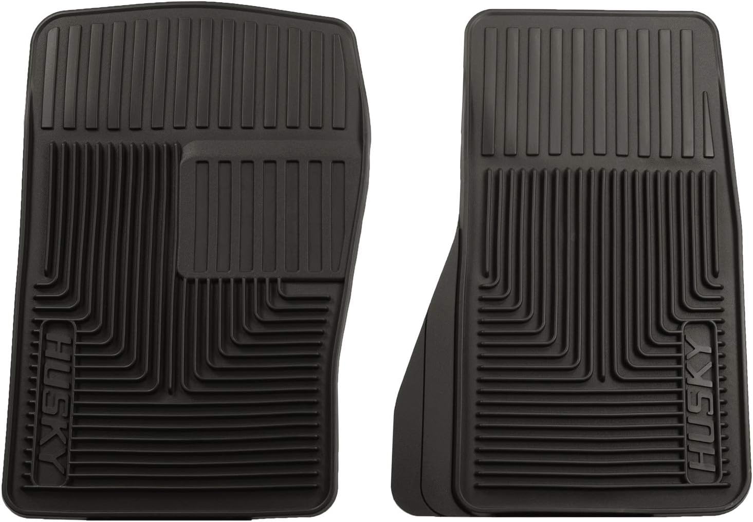 Husky Liners - Heavy Duty Front Floor Mats | 1995-2005 Chevrolet Blazer/Cavalier/Sunfire, 1987-2004 Mustang, and More, Black | 51071