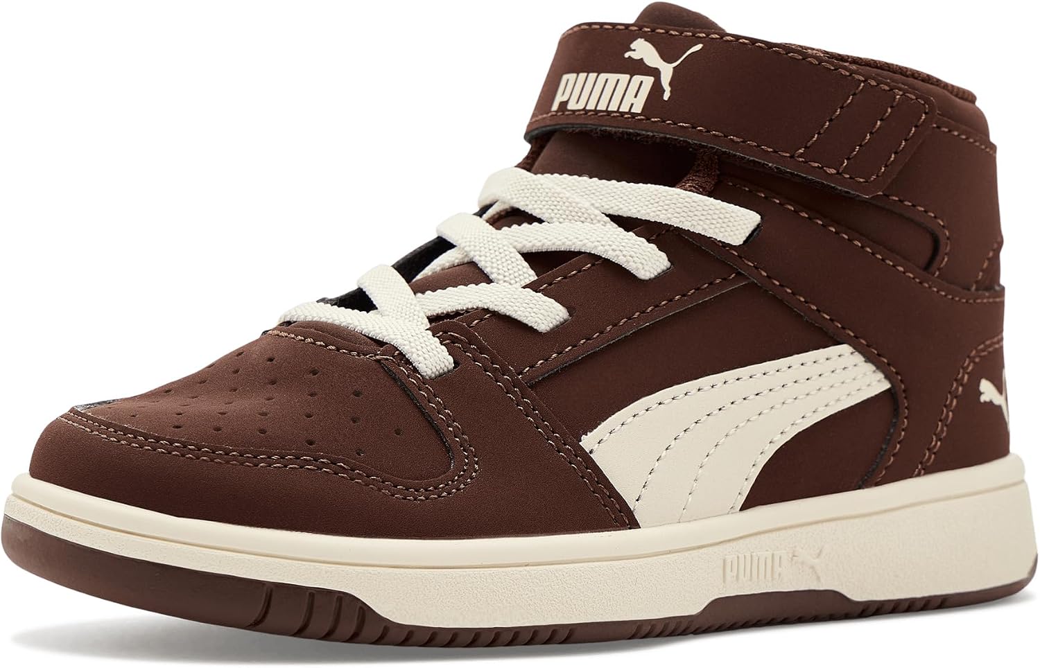 PUMA Unisex-Child Rebound Layup Mid Shoes