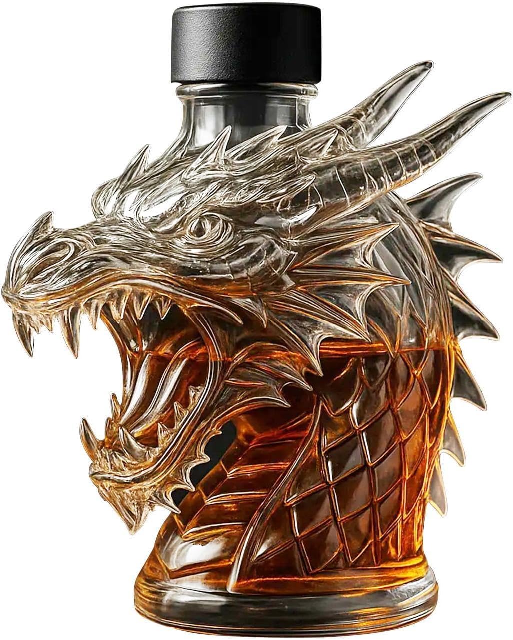 Glass Decanters Funny Collectible Novelty Liquor Container