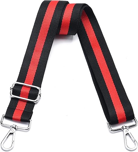 Miniatura 102 de Correa ancha para bolso, correa ajustable para bolsa cruzada, correas de hombro plateadas