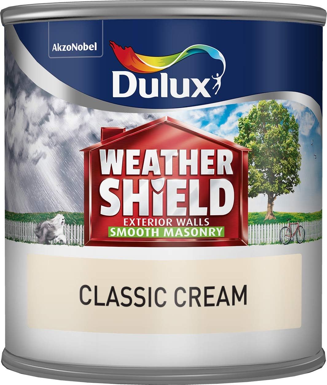 DuluxWeathershield Smooth Masonry 250ml CLASSIC CREAM