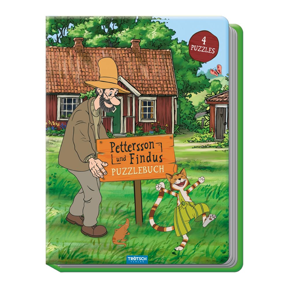 Trötsch Pettersson und Findus Puzzlebuch: Beschäftigungsbuch Entdeckerbuch Puzzlebuch