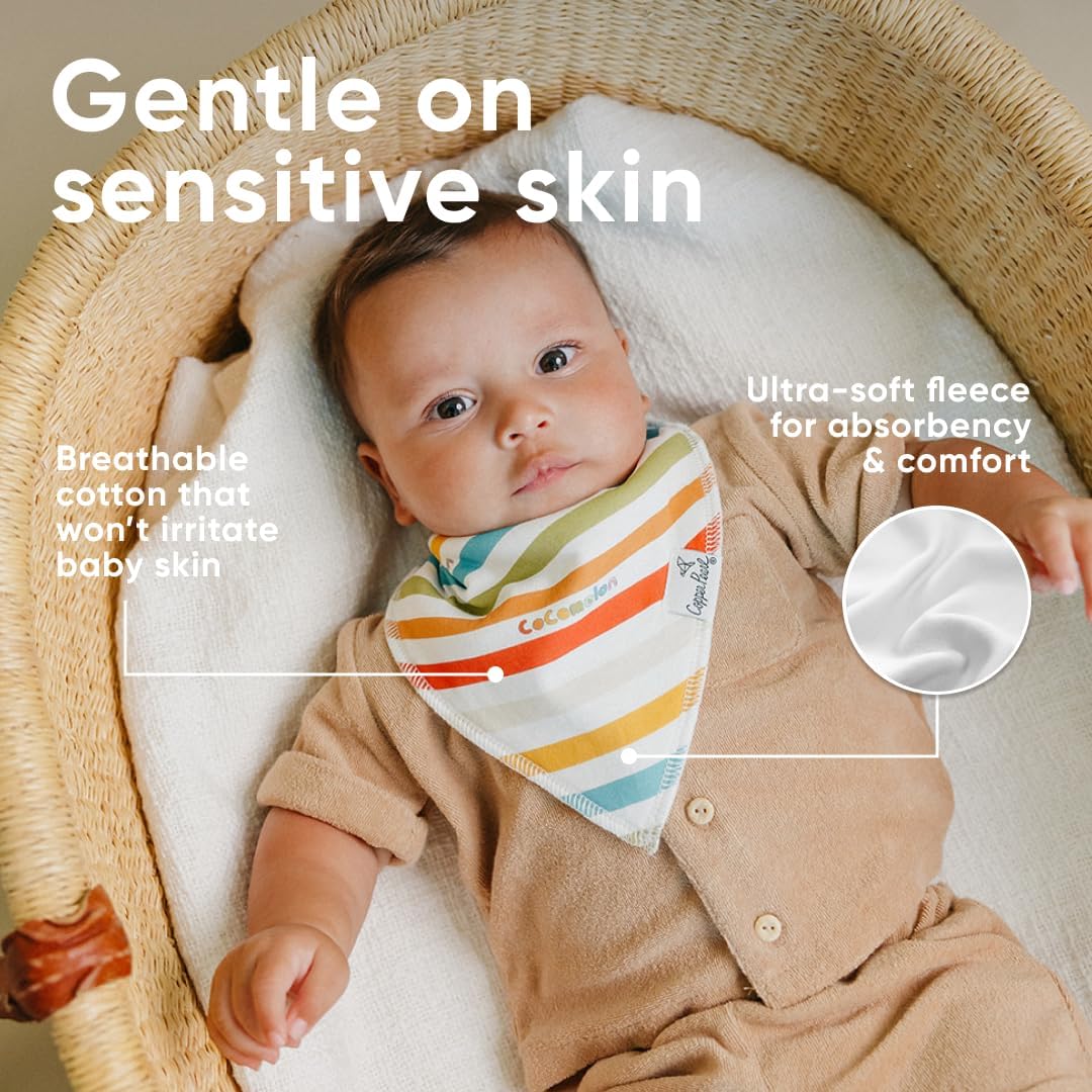 Copper Pearl, Baby Bandana Bibs - CoComelon