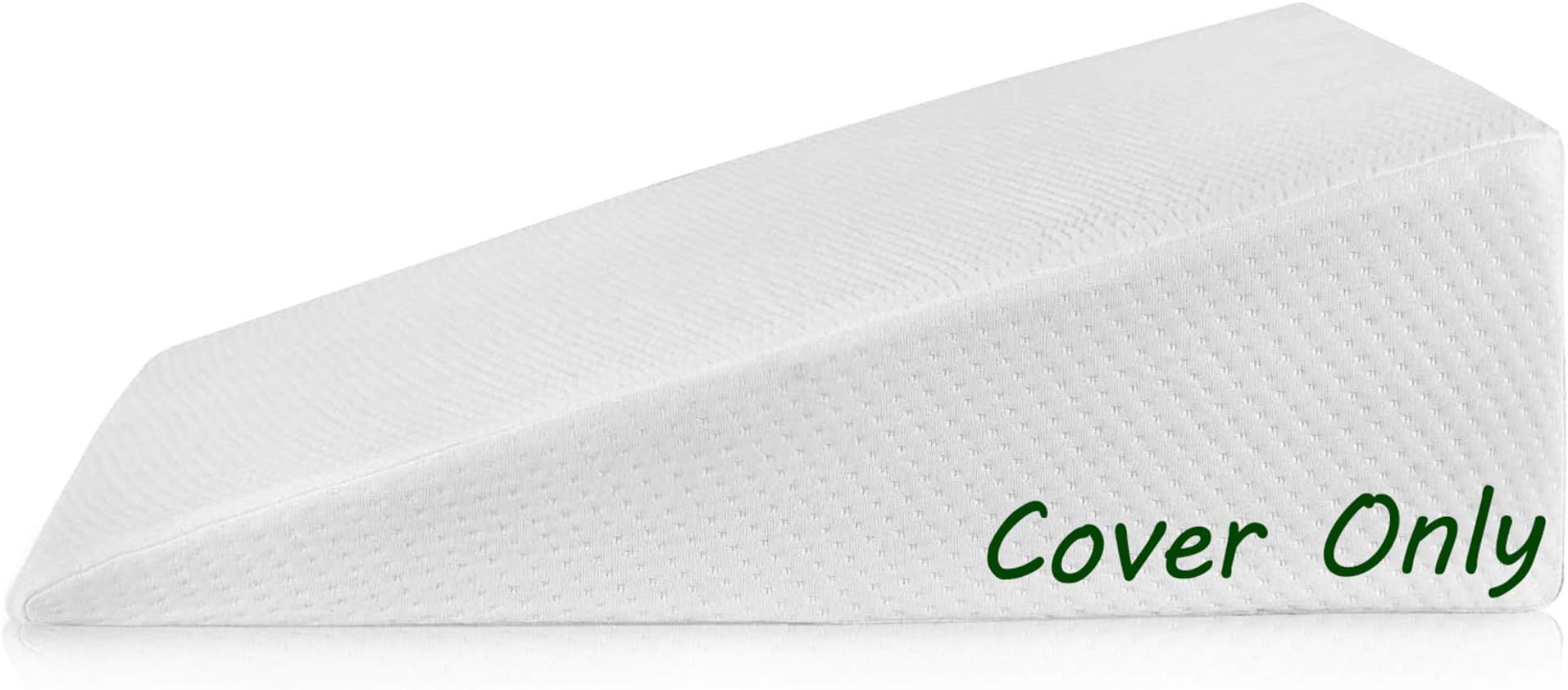 Bed Wedge Pillow Cover - Fits Abco Tech 7 Inch Bed Wedge Pillow - Replacement Cover Only - Washable