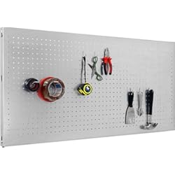 Panel Herramientas Lidl SimonRack Panel Herramientas Pared, Organizador Herramientas, Incluye 8 Ganchos, 900x600 mm, Galvanizado - Simonwork
