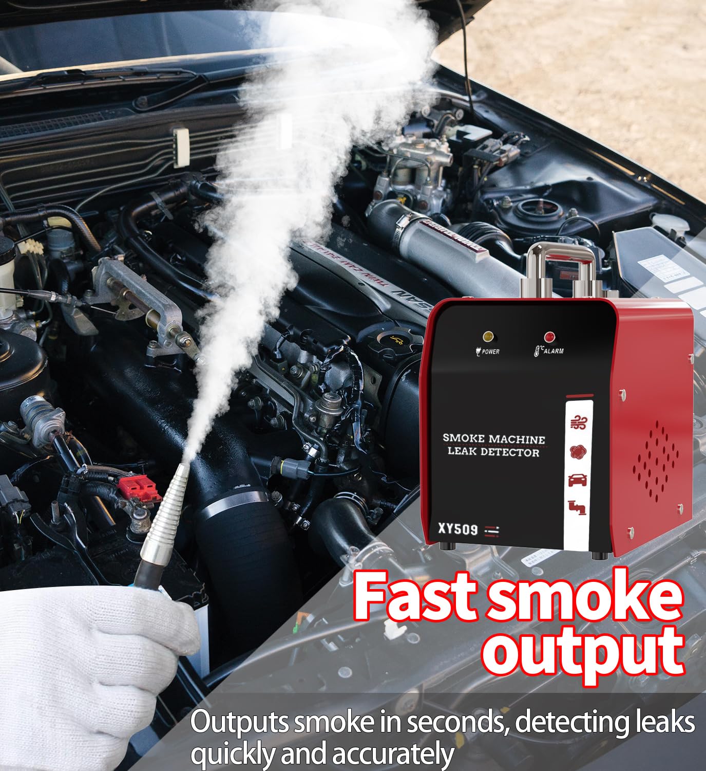 Máquina De Diagnóstico EVAP Para Coches - Probador De Fugas Al Vacío, Modelo 01, Garantía 1 Año