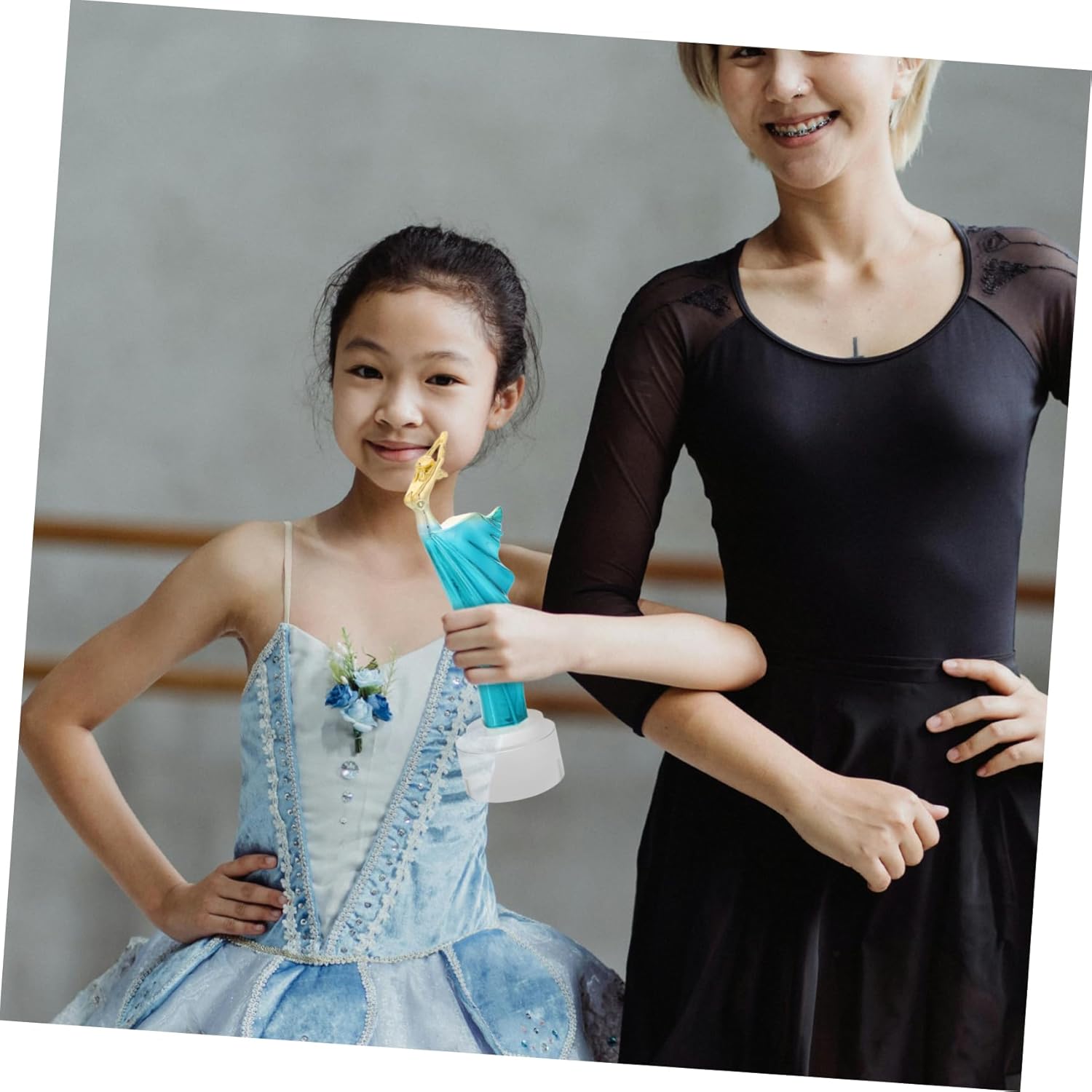 UPKOCH Dance Competition Trophy Ballet Competition Winner Souvenir for Girls Dance Award Prize Statue