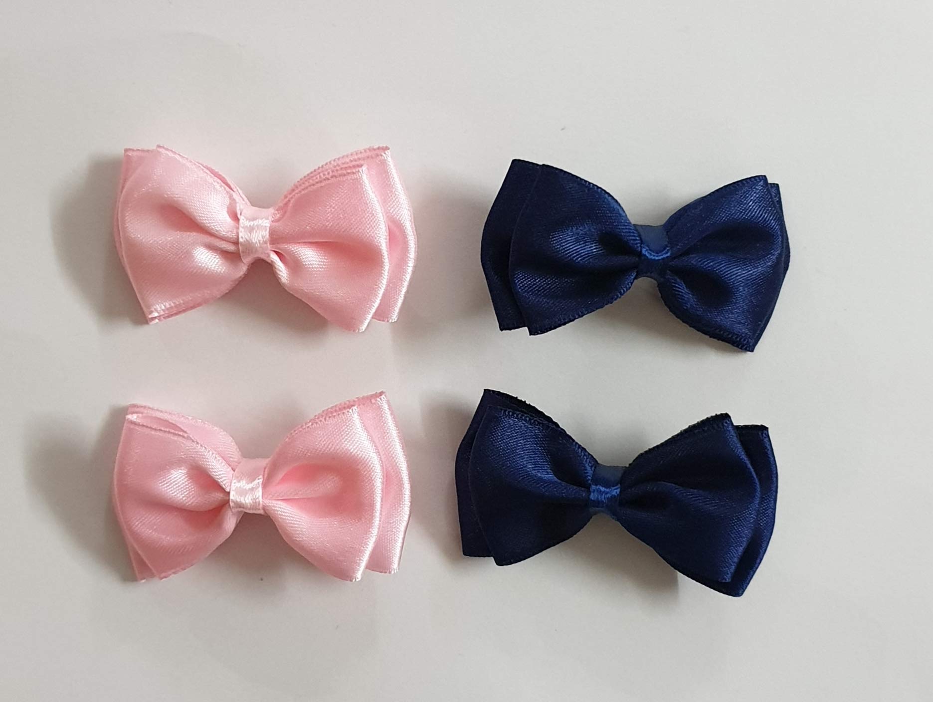 Belleza Crafting with Creativity Pink, Dark Blue Colour Bow Hair Clips Set-4/ Combo Set for Girls (Pack of 4) (B08Y5RL2XZ) Amazon Price History, Amazon Price Tracker