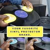 Vista 6 de 6 piezas antiestático para discos y manipuladores – Accesorios de tocadiscos con material de microfibra suave, protege contra arañazos y suciedad.