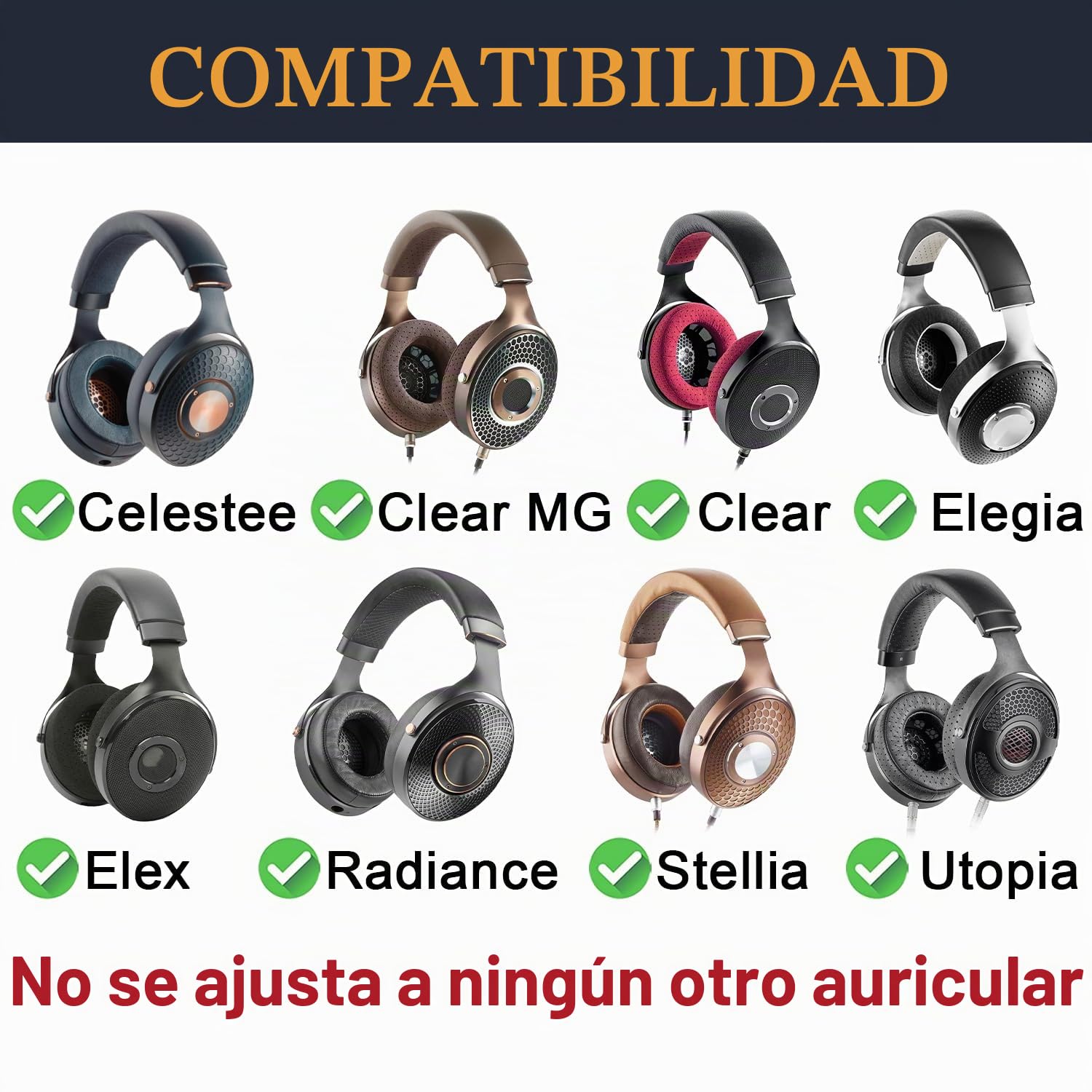 SOULWIT Piel de Cordero Almohadillas Repuesto para Focal Clear/Clear MG/Utopia/Elegia/Elex/Stellia/Celestee/Radiance Auriculares, Recambio Almohada con Espuma Viscoelástica de Alta Densidad - Negro