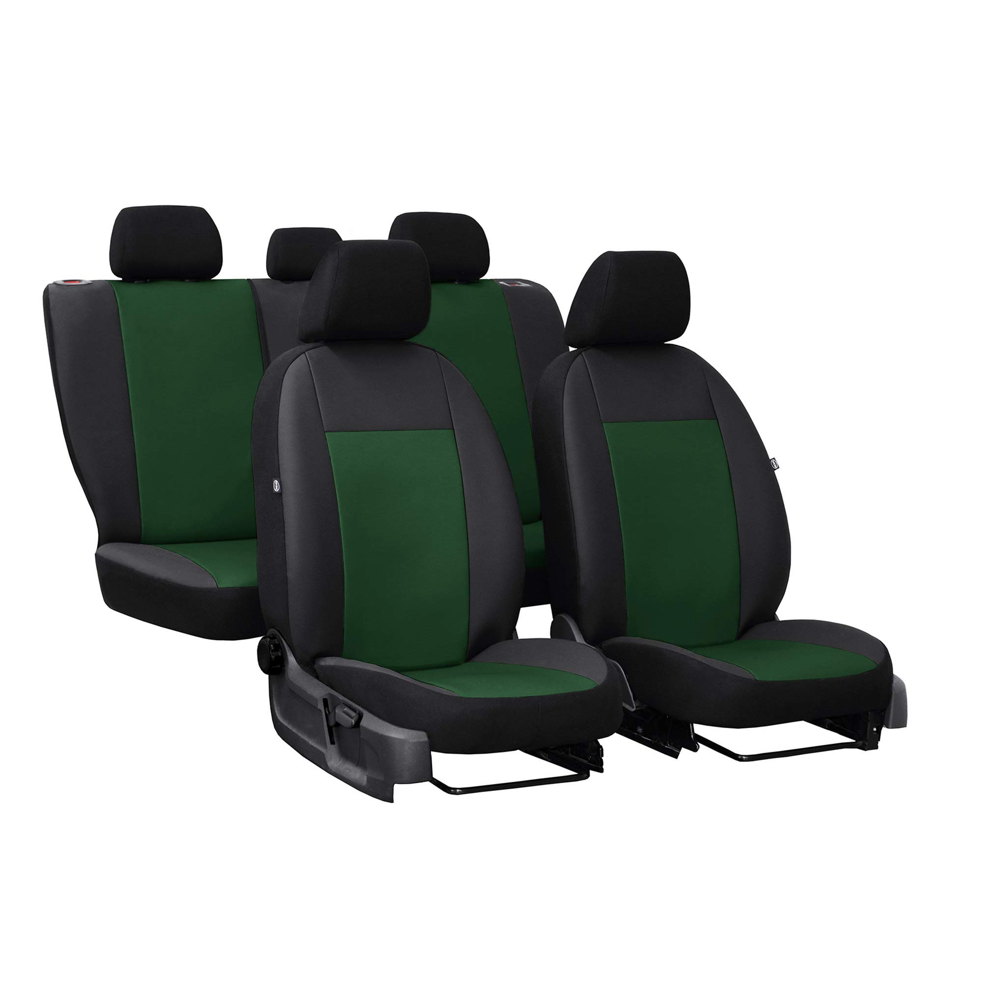 Set Completo Coprisedili Per Renault Kangoo II 2007-2025 – 5 Posti Traspirante E Antiscivolo, Tessuto 100% Poliestere, Facile Da Pulire E Installare