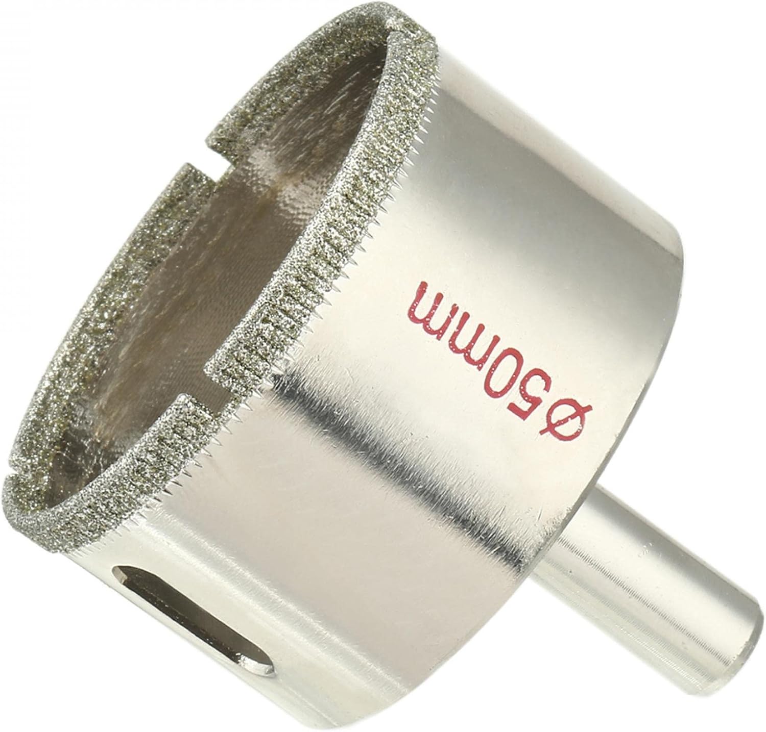 uxcell 2-inch(50mm) Diamond Coated Glass Hole Saw Drill Bits for Ceramic Tile Marble Rock Porcelain Bottles Pots Brick