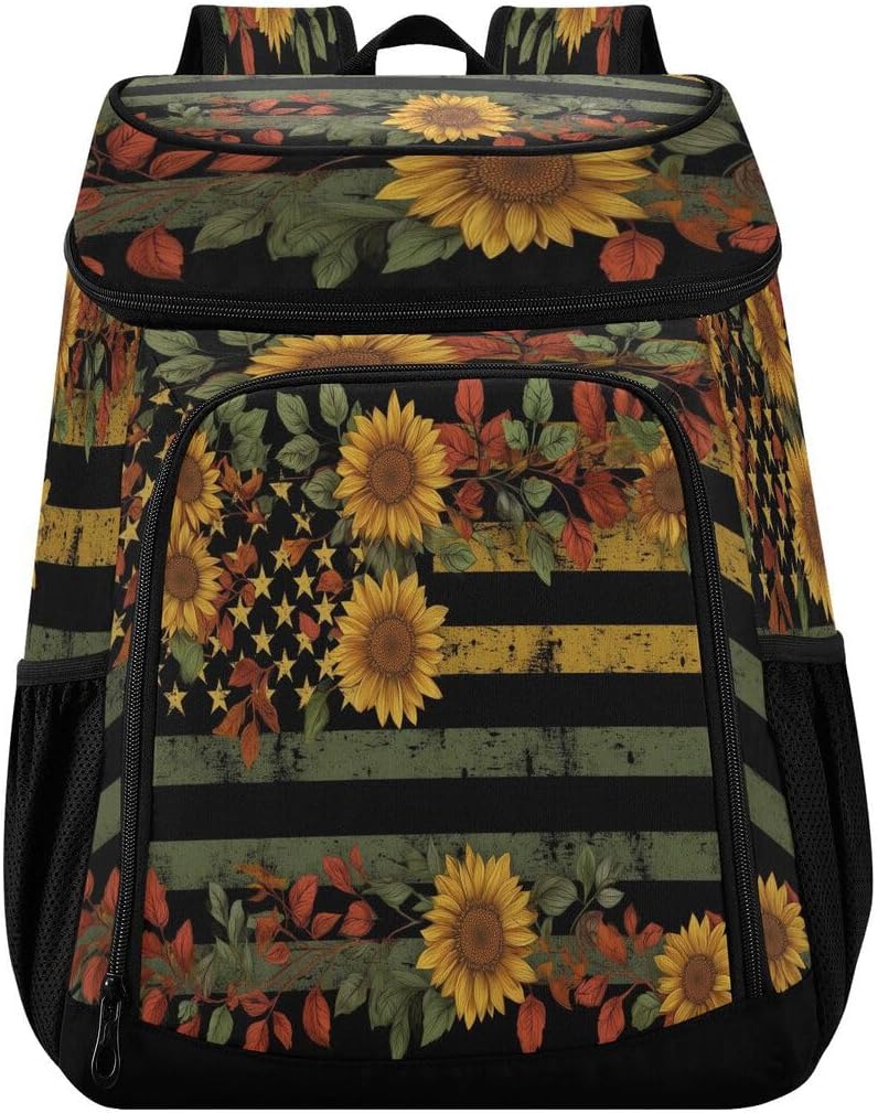 Cooler Backpack Leakproof Backpack Cooler Insulated Lunch Cooler Bag 30 Cans Camping Coolers for Beach Camping Hiking