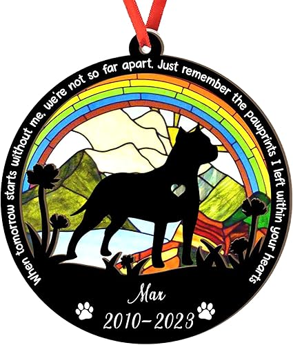 Miniatura 97 de Adorno de atrapasoles de setter irlandés personalizado, adorno de Navidad de Setter irlandés, regalo para perro amante, setter irlandés