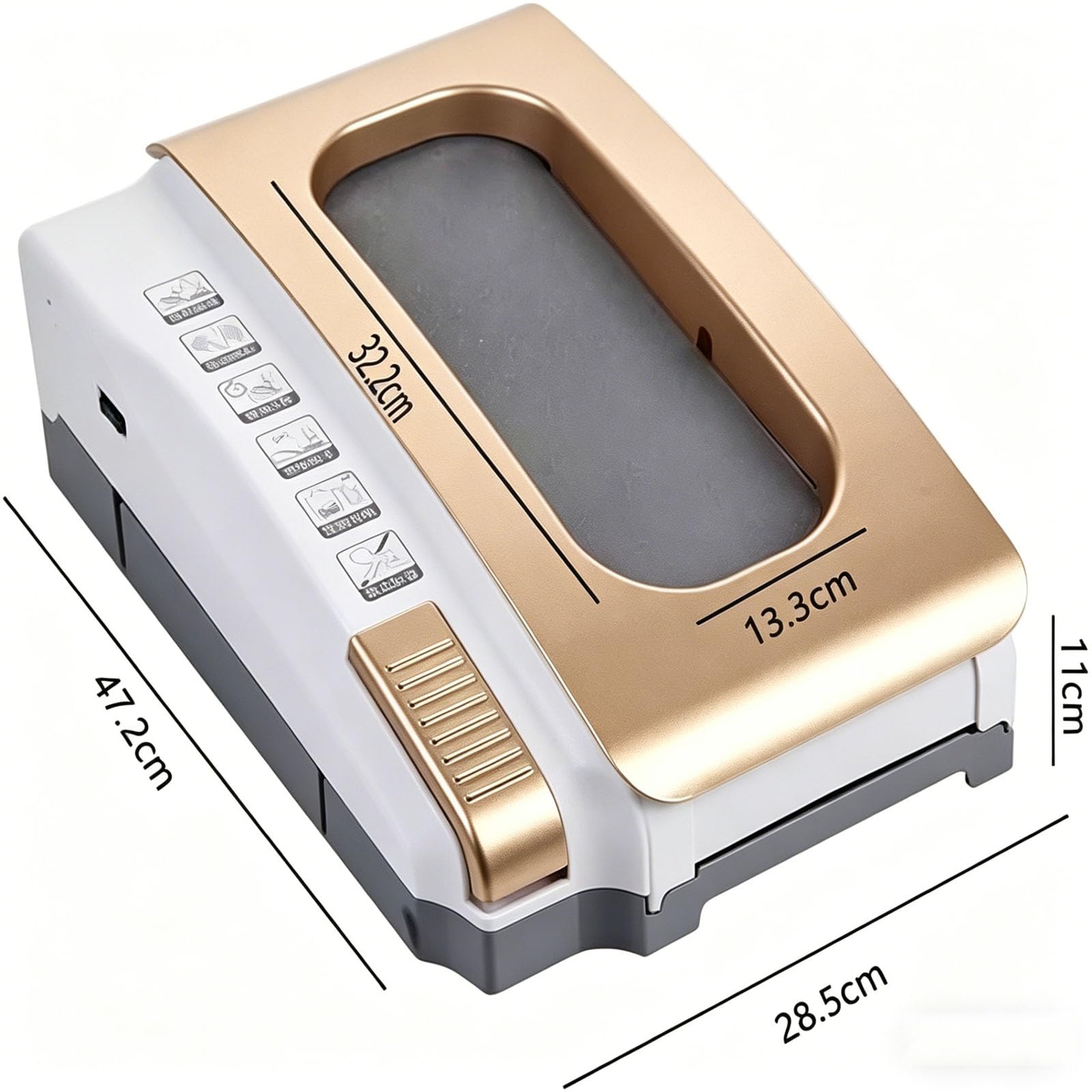 Máquina rascadora automática de botas autolimpiante, limpiador de suela de lavado rápido de 5 segundos, tanque de agua y batería integrados, fuente de alimentación de modo doble, para el hogar, la