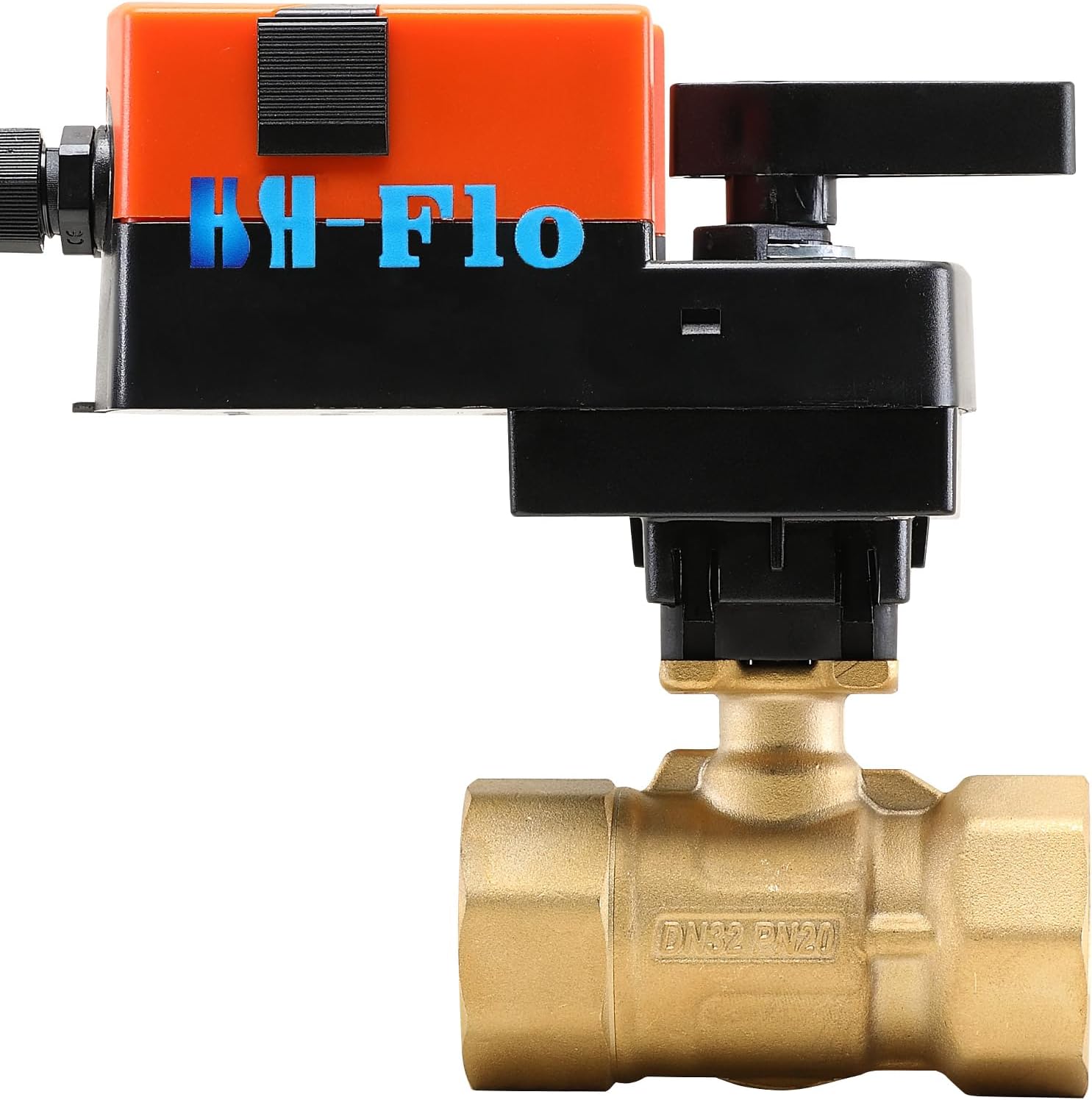 3 Way 2 inch 24VAC/DC 0-10V 4-20mA Brass Proportional Integral Modulating Motorized Electrical Ball Valve
