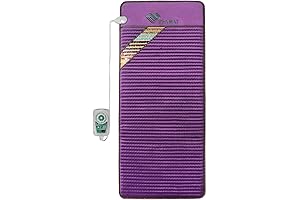 Far Infrared Amethyst Bio Mat - 70"x31" Full Body Amethyst Mat with Crystals