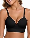 Ubras Push Up Wireless Bra Supportive Seamless Bra Shaping Bra for Big Breast Plus Size