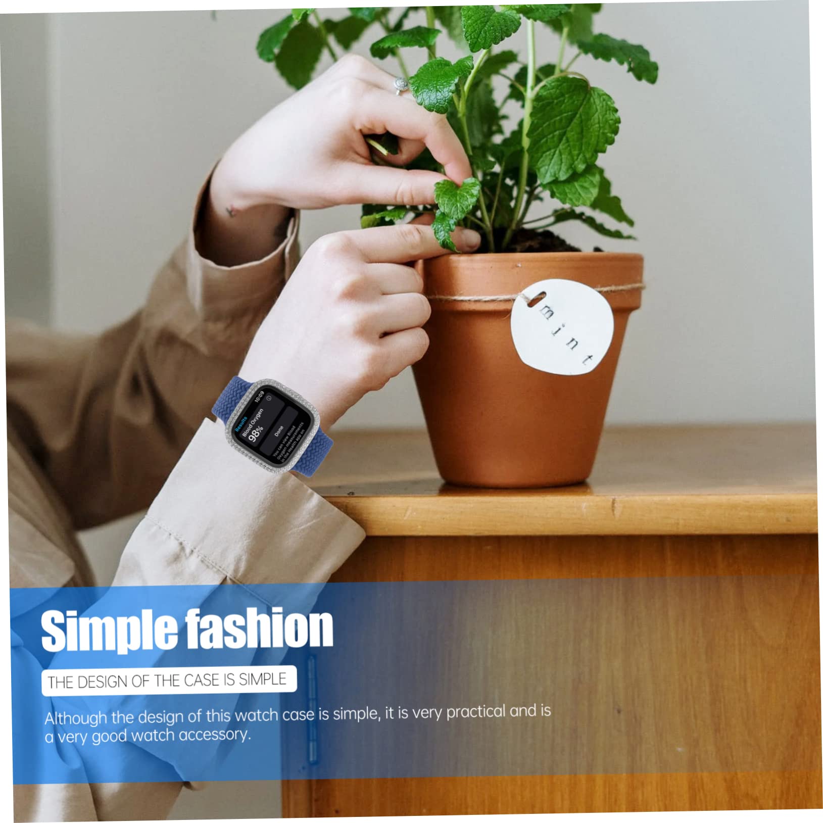 Artibetter 5stücke Fashion Watch Schutzcase Für Hard Pc Rahmen Displayschutz Mit Glänzendem Design Eleganter Schutz Für Kratzer Und Stöße Für Stilvolle Anlässe