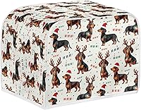 Vista 32 de Marbling Butterfly Print 2 Slice Toaster Dust Cover, Kitchen Small Appliance, Anti Dust and Fingerprint Bread Machine Cover