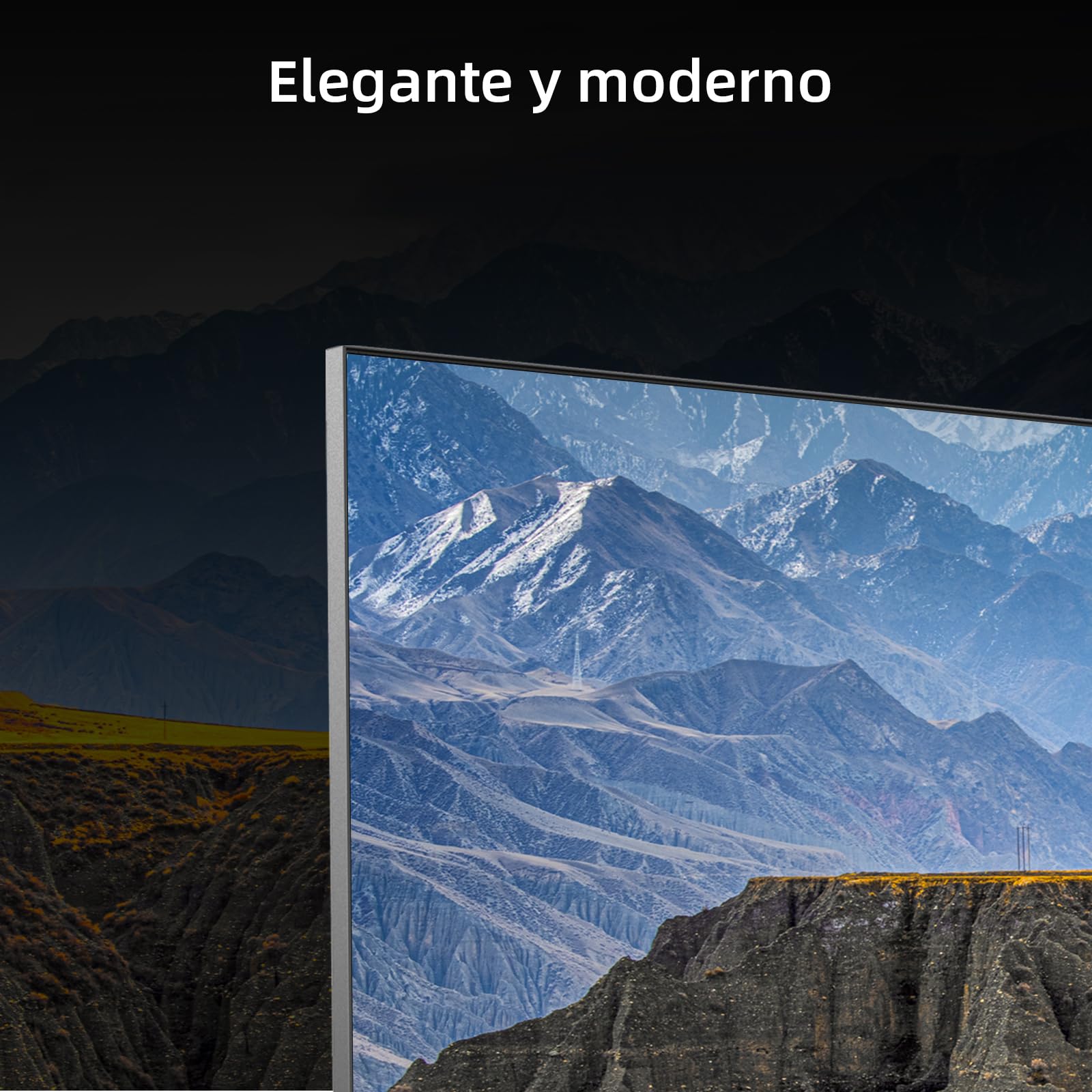 CHiQ LF32FT Smart TV 32 Inch (80 cm), Full HD, HDR10, Google TV OS, Dolby Audio,Chromecast Integrado, Diseño Metal Sin Marco, Sintonizador DVB-C/T/T2/S/S2