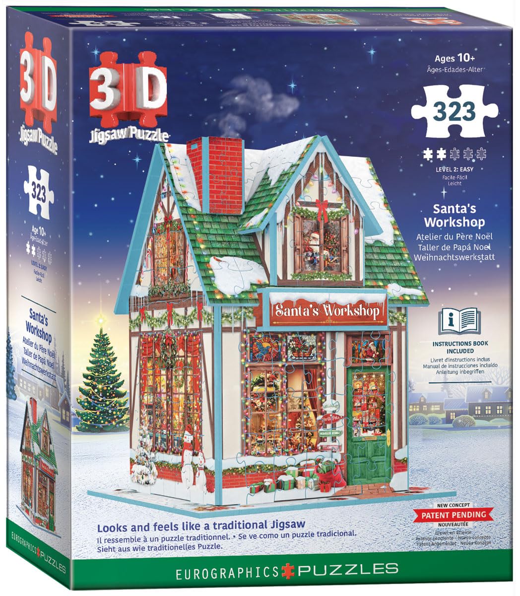 3D Puzzle - Santa's Workshop