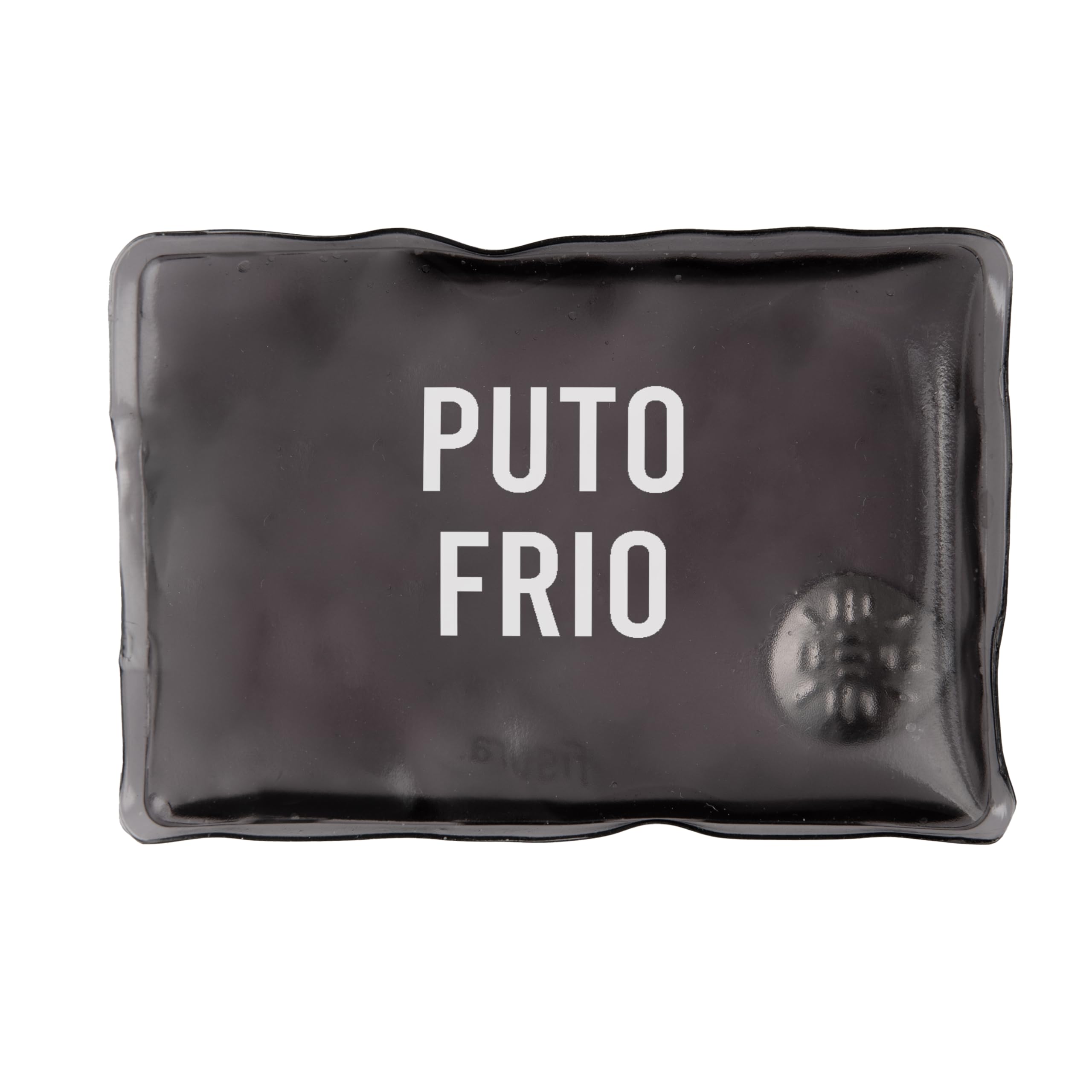 Fisura - Original Hand Warmer. Mini Hand Warmer Original Gel Reusable Pocket Warmer Outdoor Activities (1 unit, Frío, black)