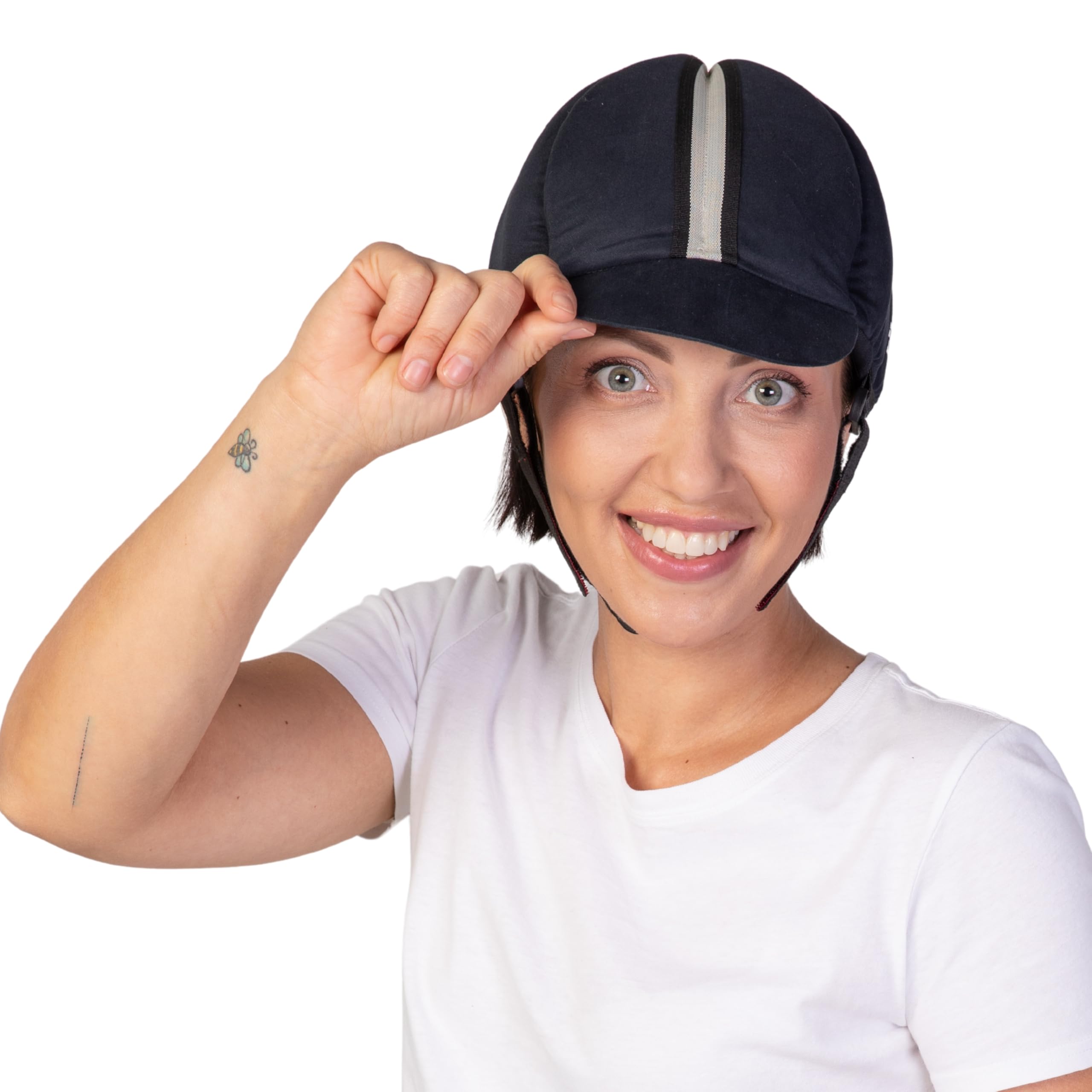 Ribcap Hardy Azul Marino | Casco Protector Blando | Personas con Epilepsia