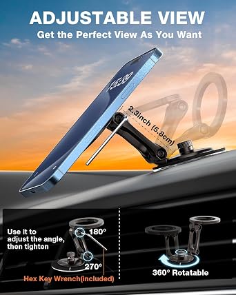 Smolink for MagSafe Phone Mount for Tesla Screen and Dashboard