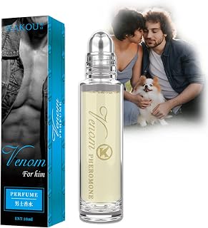 Pheromones Perfume for Women, Venom Pheromone Perfume for Women to Attract Men, Romantic Pheromone Glitter Perfume, Venom Scent Pheromones Perfume (Yellow)