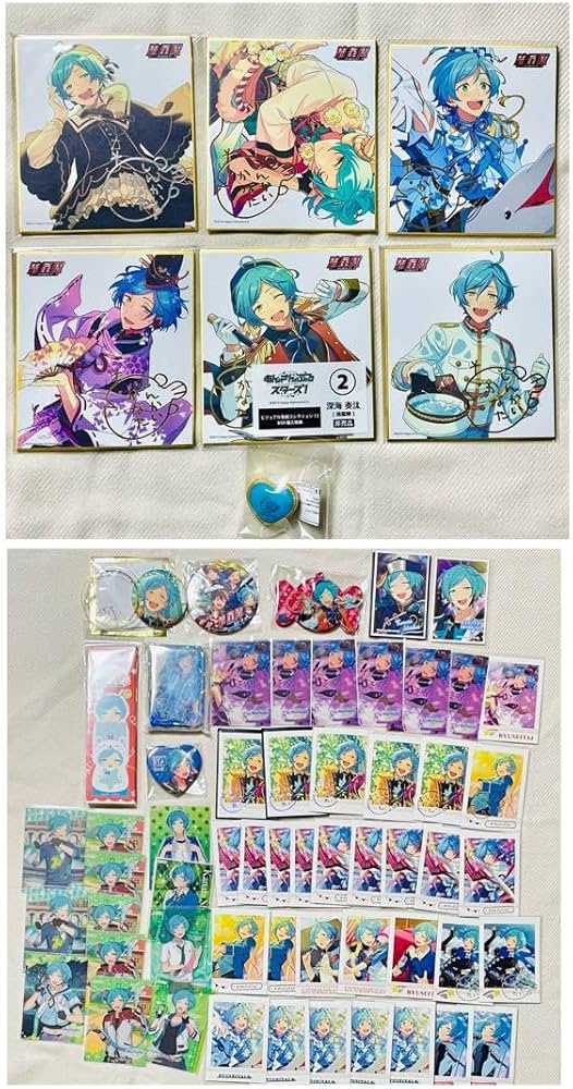 あんスタ 色紙 特典 深海奏汰 あんさんぶるスターズ！ビジュアル色紙コレクション13 発売決定