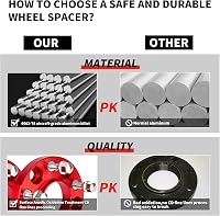 Pindex Keréknyomtáv Szélesítő 5x112 20mm - Audi A4 A5 A6 A7 Kompatibilis, 66.5mm Középfurat, 10db M14x1.5 Kerékcsavarral, Piros 5