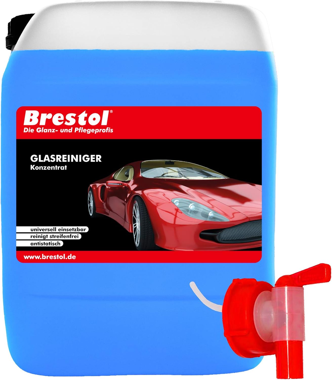 Brestol Car Wash Mülheimer Straße Bergisch Gladbach Brestol Glasreiniger Konzentrat 5 Liter inkl. Auslaufhahn 51 mm
