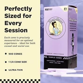 Blazy Susan Purple Tubes - 900 Count - 84mm (3.31in) | GMO-Free, FSC-Certified