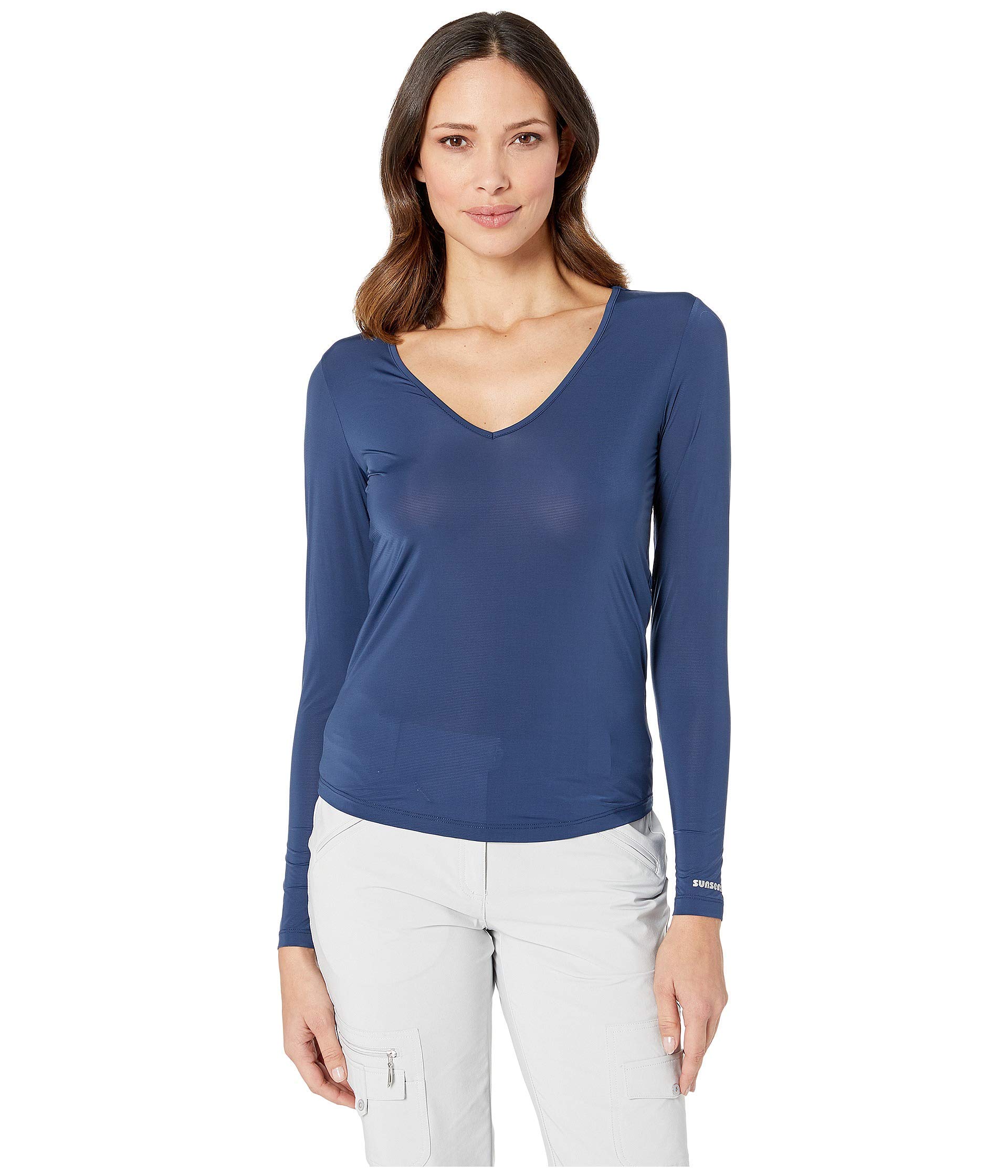 Jamie Sadockwomens Sunsense® Long Sleeve Layering Top