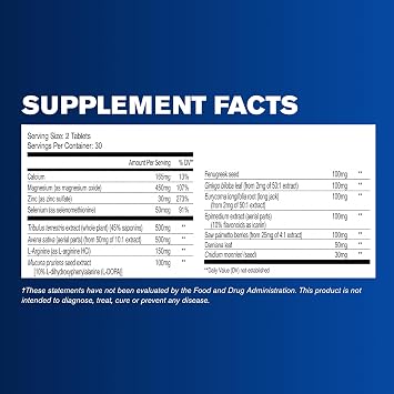 GAT SPORT TESTROL Original, 60 Tablets (30 Servings)
