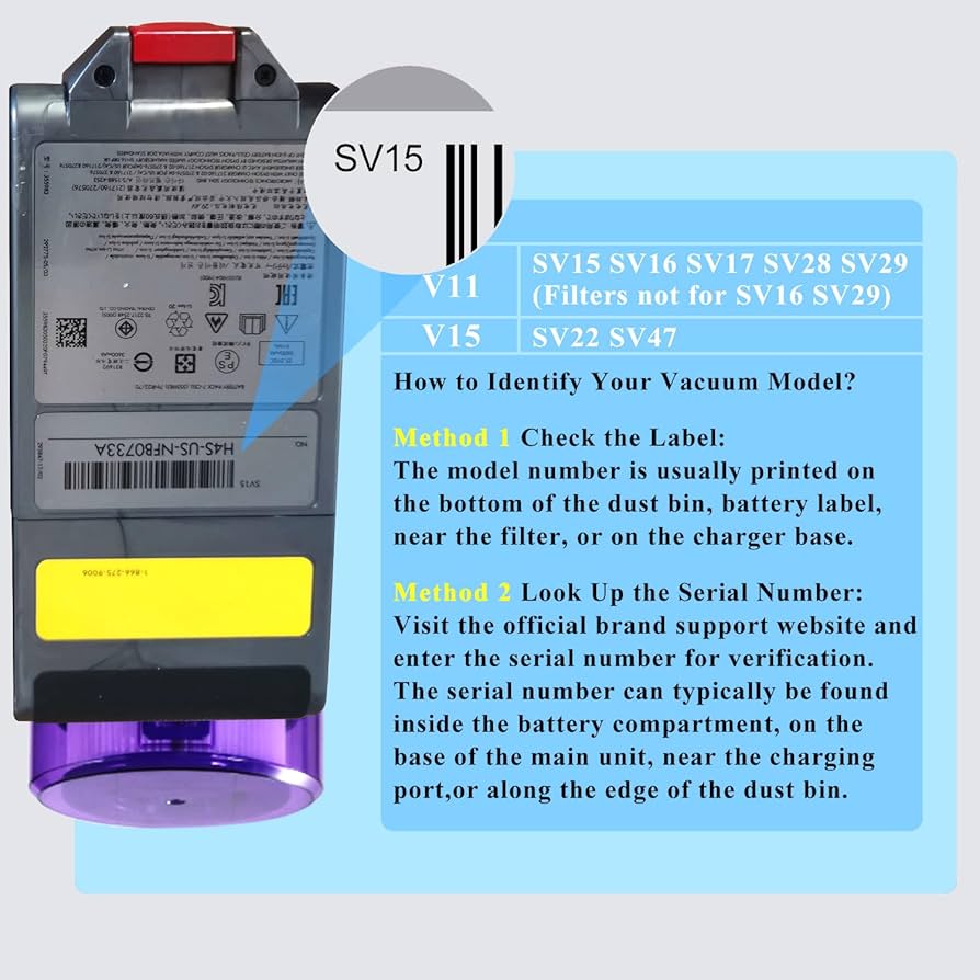 Amazon.com: Premium V11 V15 Click-in Battery Replacement for Dyson